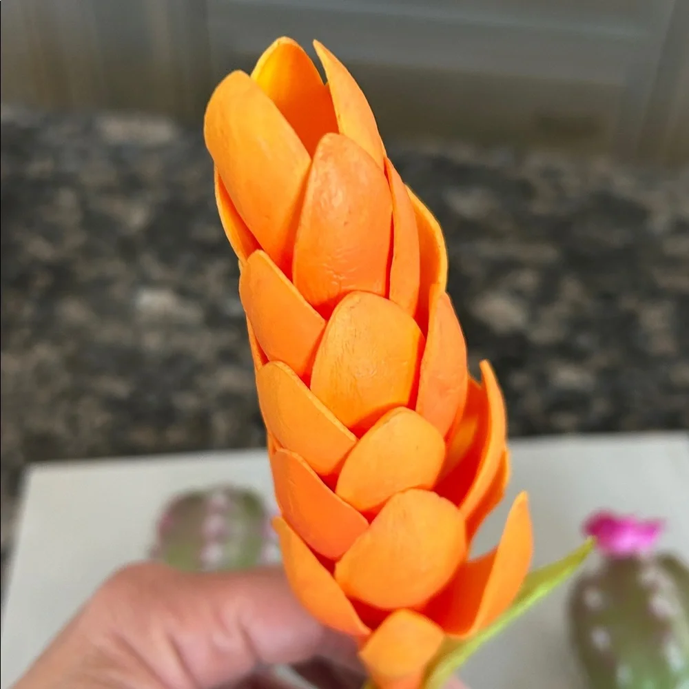 Ashland Vibrant Floral Picks - Orange, Green, and Pink